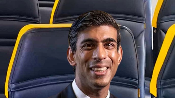 X : European Airline Trolls Rishi Sunak Election Loss |
