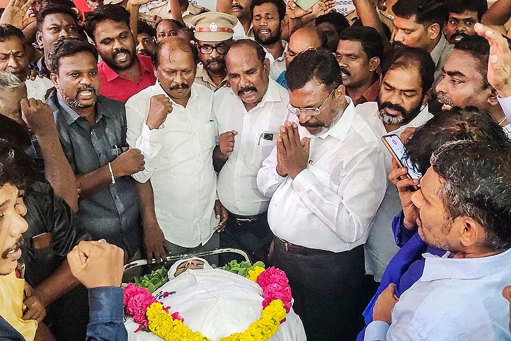 VCK chief Thol. Thirumavalavan