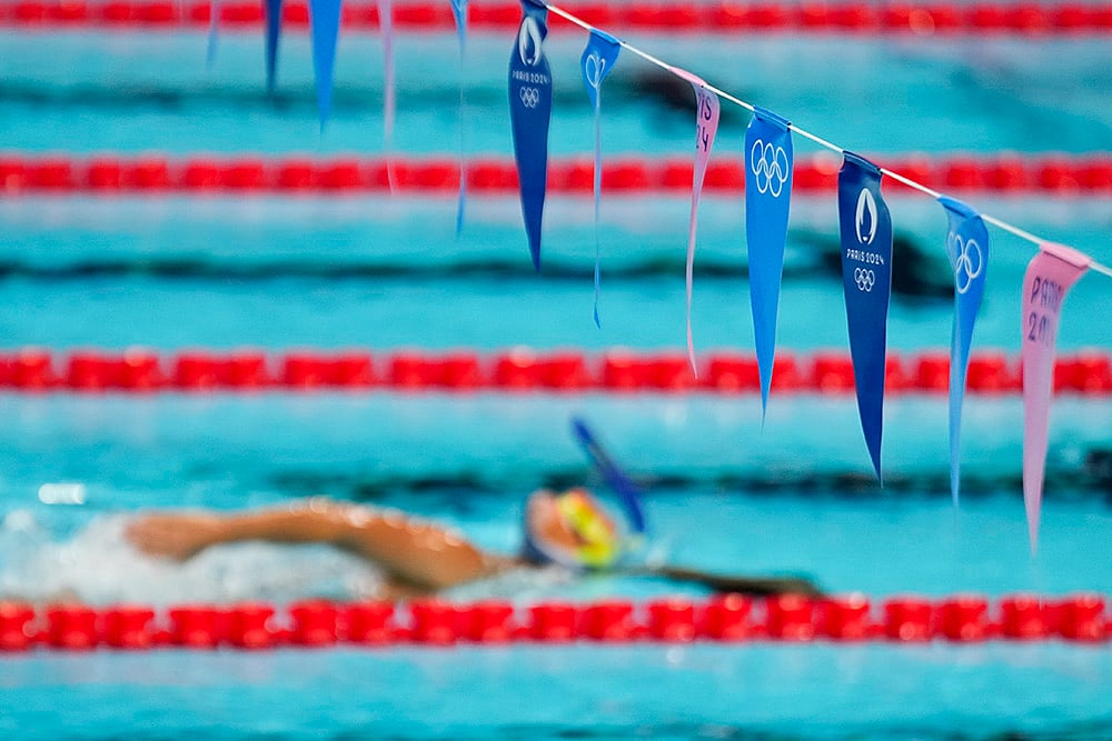 2024 Paris Summer Olympics_Swimming Training Session_4