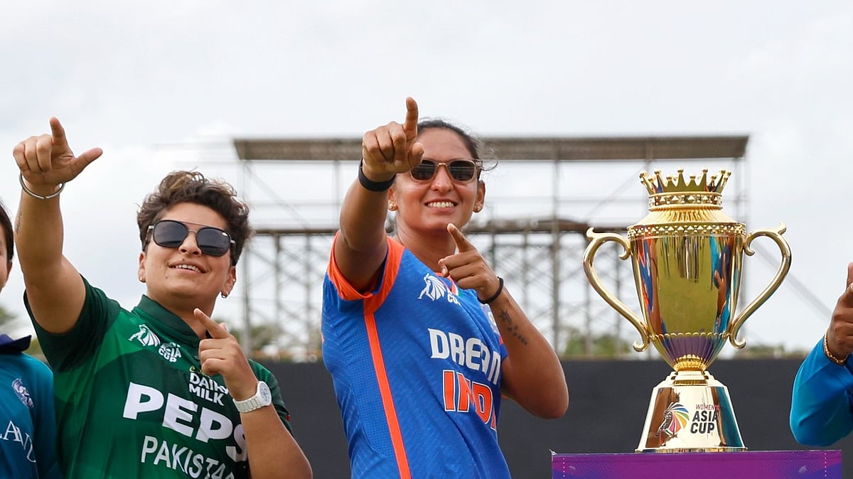 India and Pakistan captains at Women's Asia Cup 2024 - X/@BCCIWomen