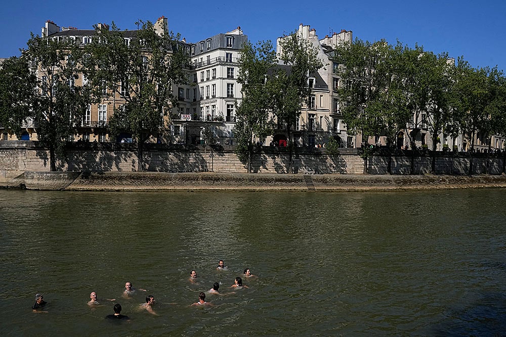 Seine River Paris Olympics 2024