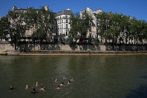 Seine River Paris Olympics