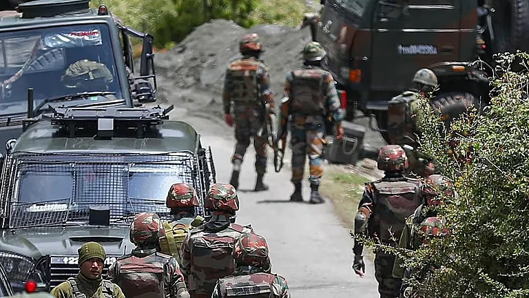 Encounter in Jammu and Kashmir's Kupwara.(Representational image) | - PTI