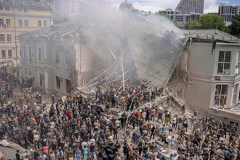 Ukraine War: Russian missiles attack on Ukraine photos_5