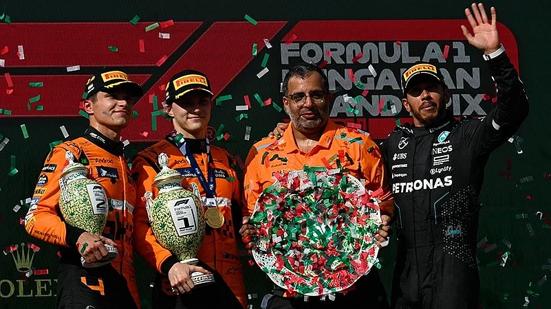 McLaren driver Oscar Piastri of Australia
