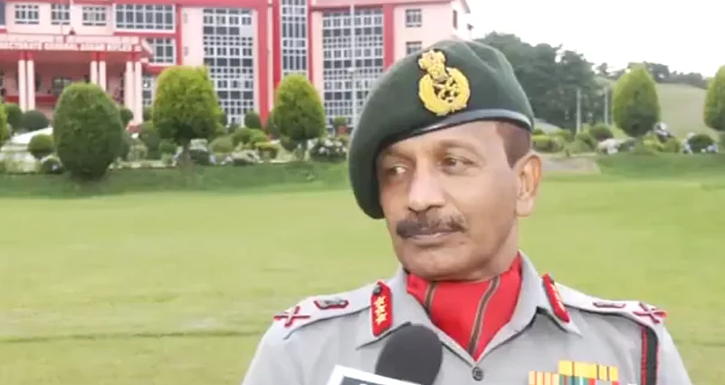 Assam Rifles Director General Lieutenant General PC Nair |