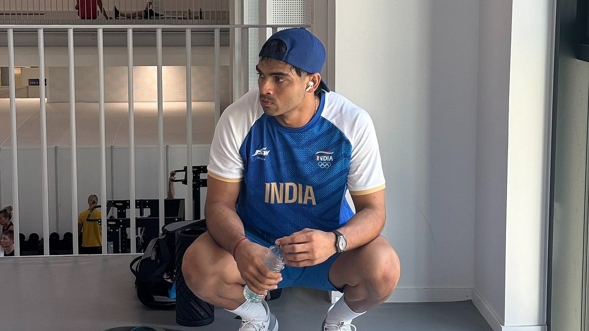 Neeraj Chopra at Paris Olympics 2024