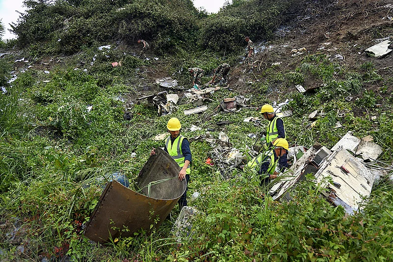 Nepals Saurya Airlines plane crashes at Kathmandus Tribhuvan Intl Airport_6