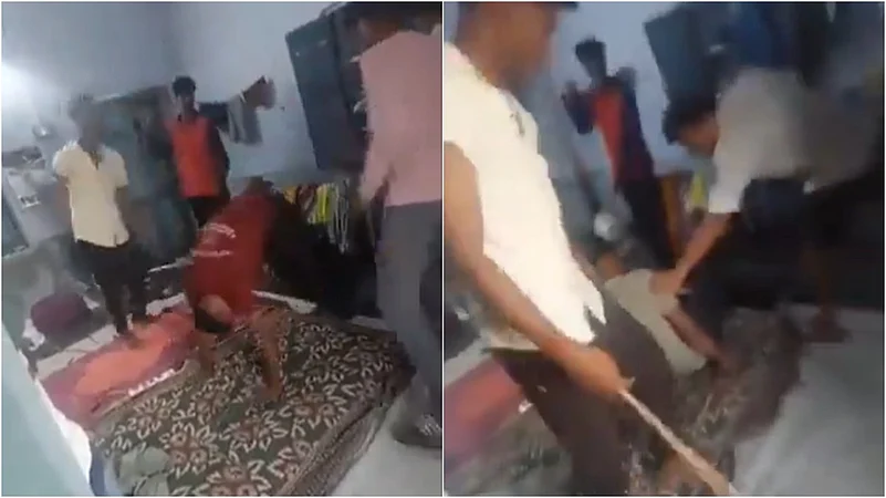 Screengrabs from the viral video |