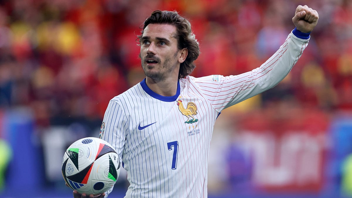 France midfielder, Antoine Griezmann - null