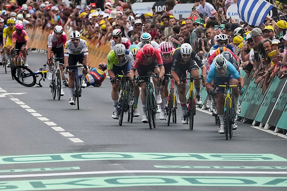 Britains sprinter Mark Cavendish