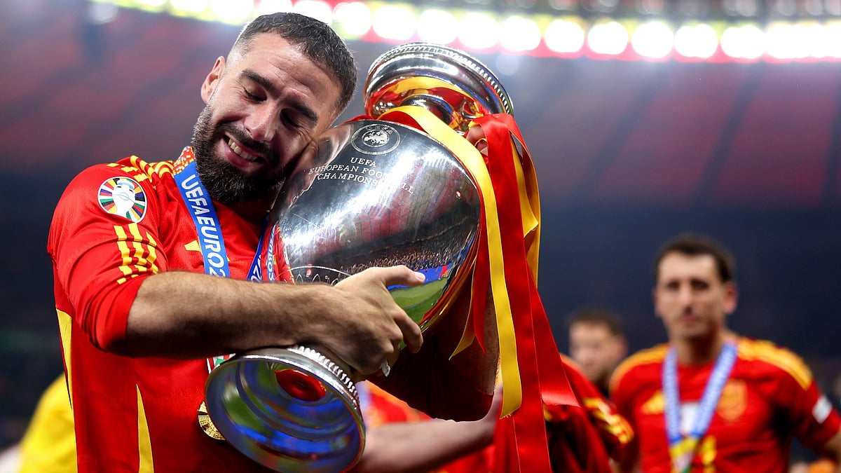 Dani Carvajal capped an incredible season by winning Euro 2024