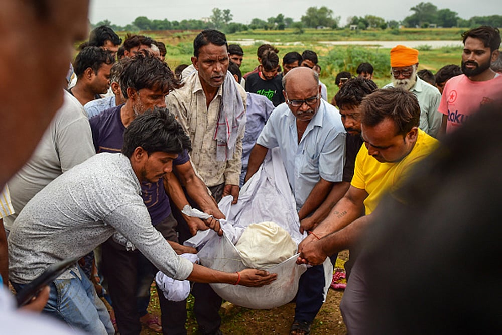 Stampede at religious gathering in UP Hathras