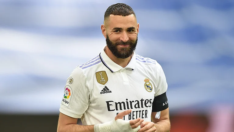 Former Real Madrid striker Karim Benzema - null