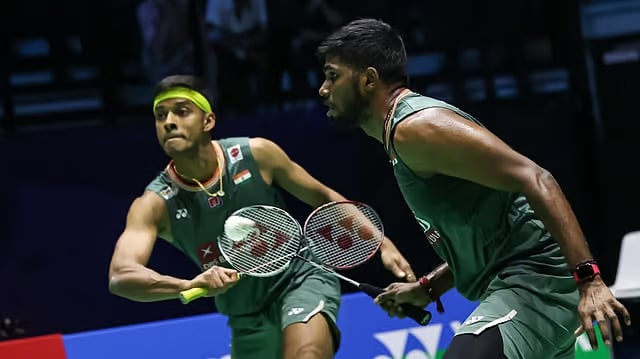 The former world number 1 duo of Satwiksairaj Rankireddy and Chirag Shetty is one of India's strongest gold medal bets at the Paris Olympics. - File/BAI via Badminton Photo