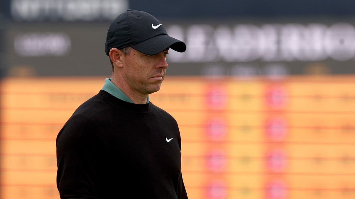 Rory McIlroy endured a difficult day - null