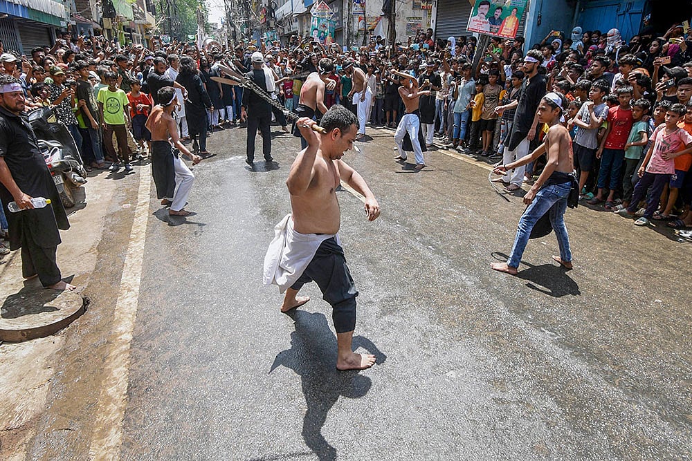 Muharram procession  Patna