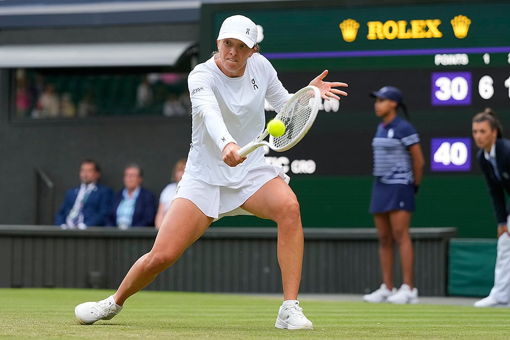 2024 Wimbledon Tennis Iga Swiatek vs Petra Martic photo gallery_3