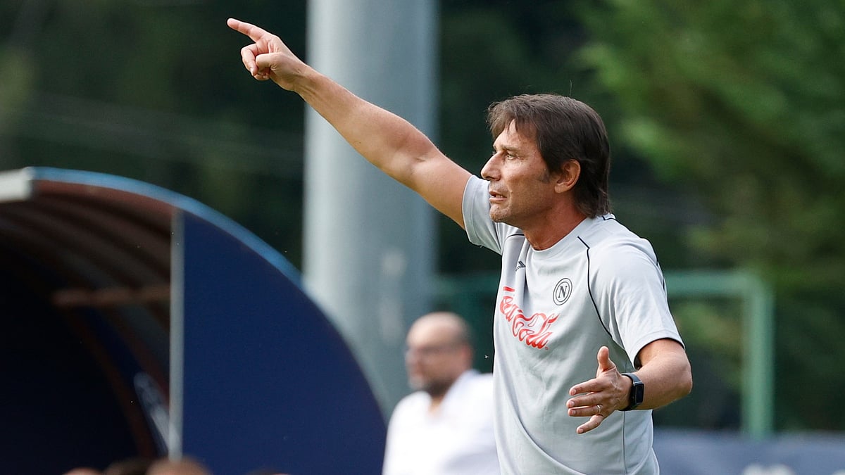 Napoli head coach, Antonio Conte.