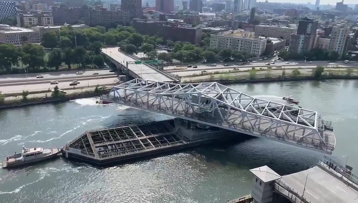 bridge collapse (Represntative image)