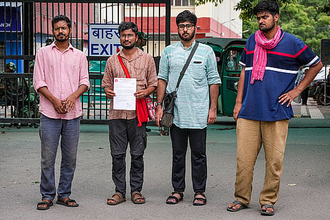 AISA protest against NTA