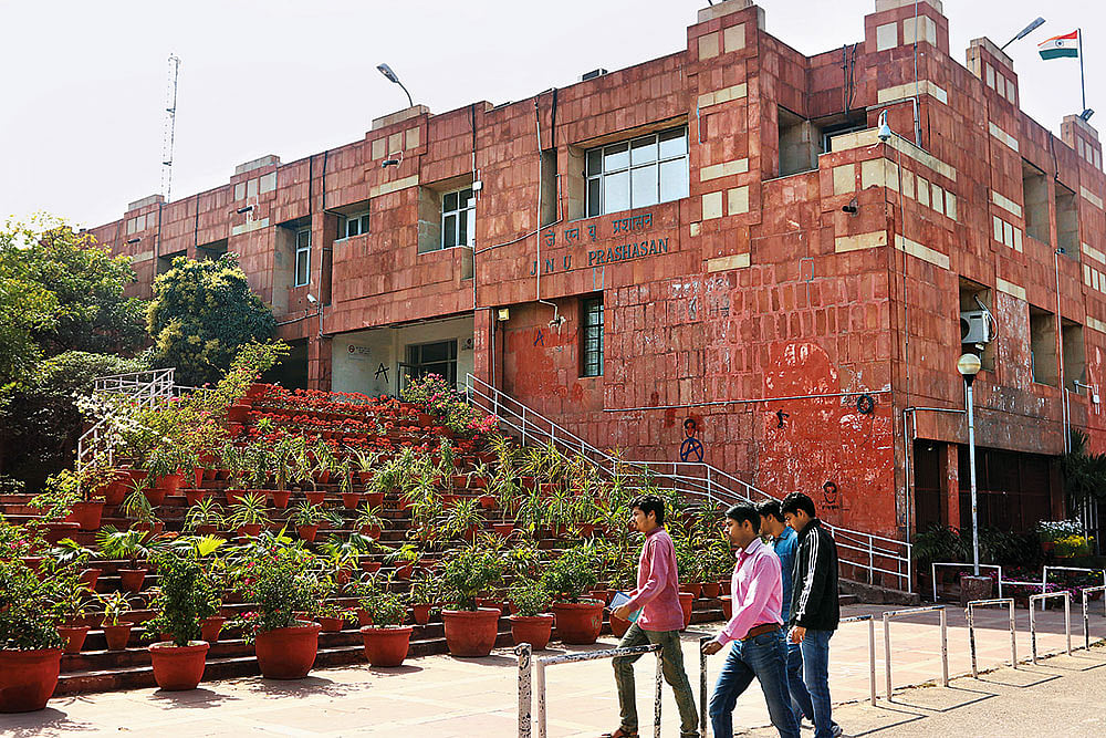 Photo: Sanjay Rawat; Representational image : Jawaharlal Nehru University (JNU), Delhi