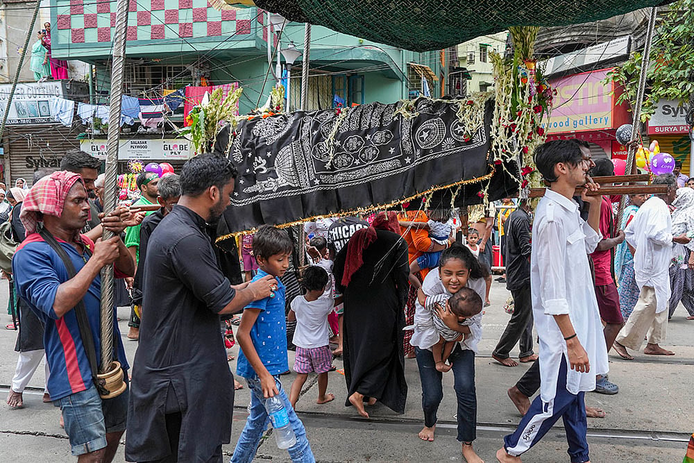 Muharram procession Kolkata