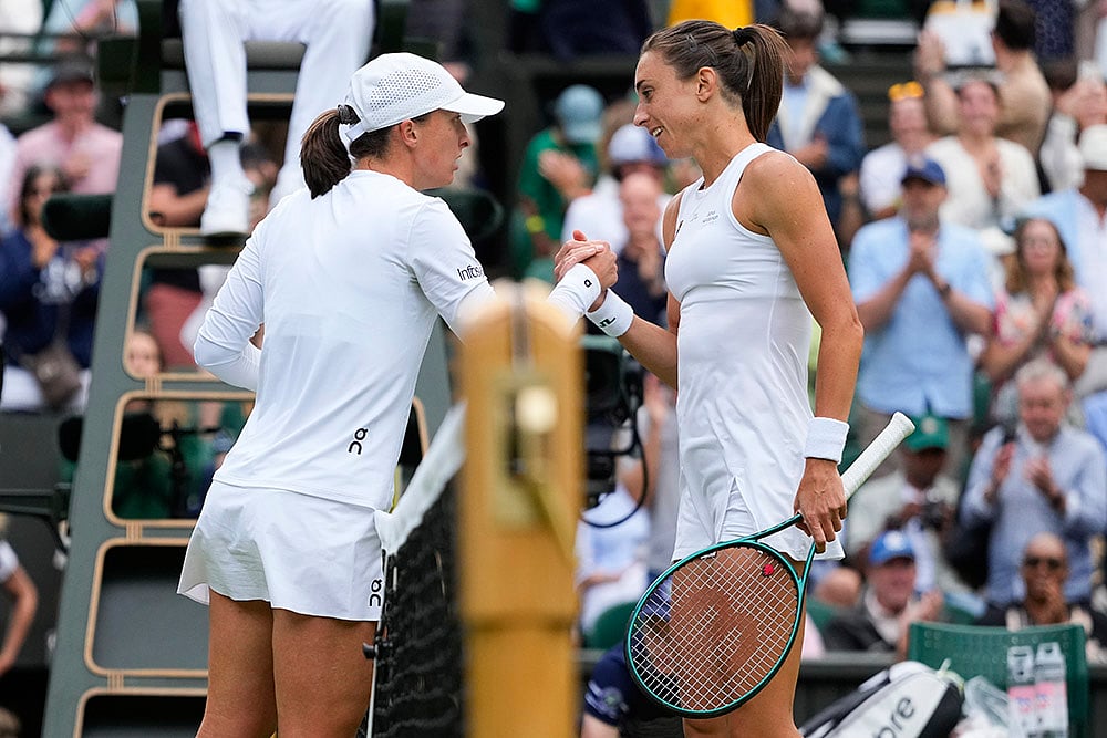 2024 Wimbledon Tennis Iga Swiatek vs Petra Martic photo gallery_1