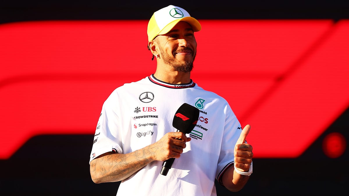 Lewis Hamilton will start Sunday's British Grand Prix second on the grid