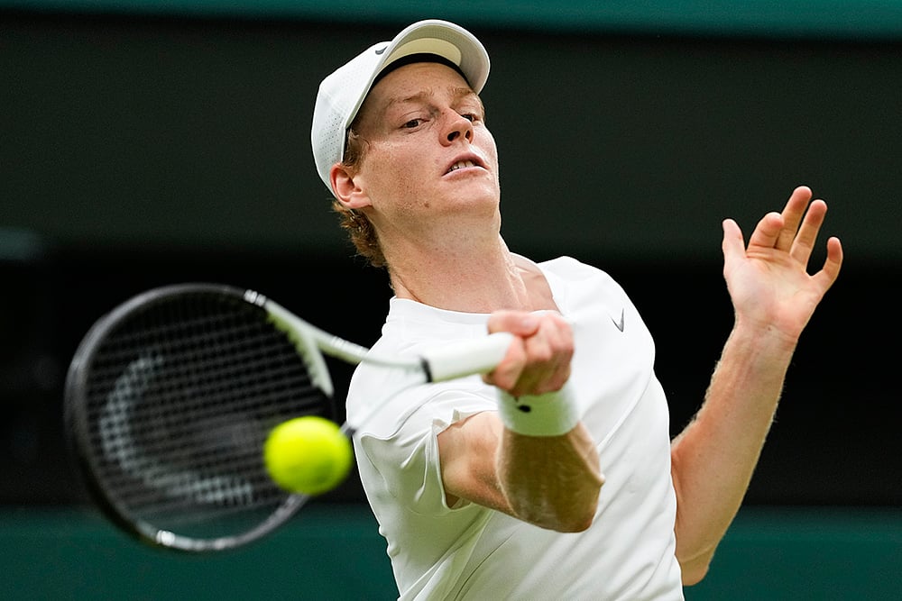 2024 Wimbledon Tennis Daniil Medvedev vs Jannik Sinner photo gallery_7