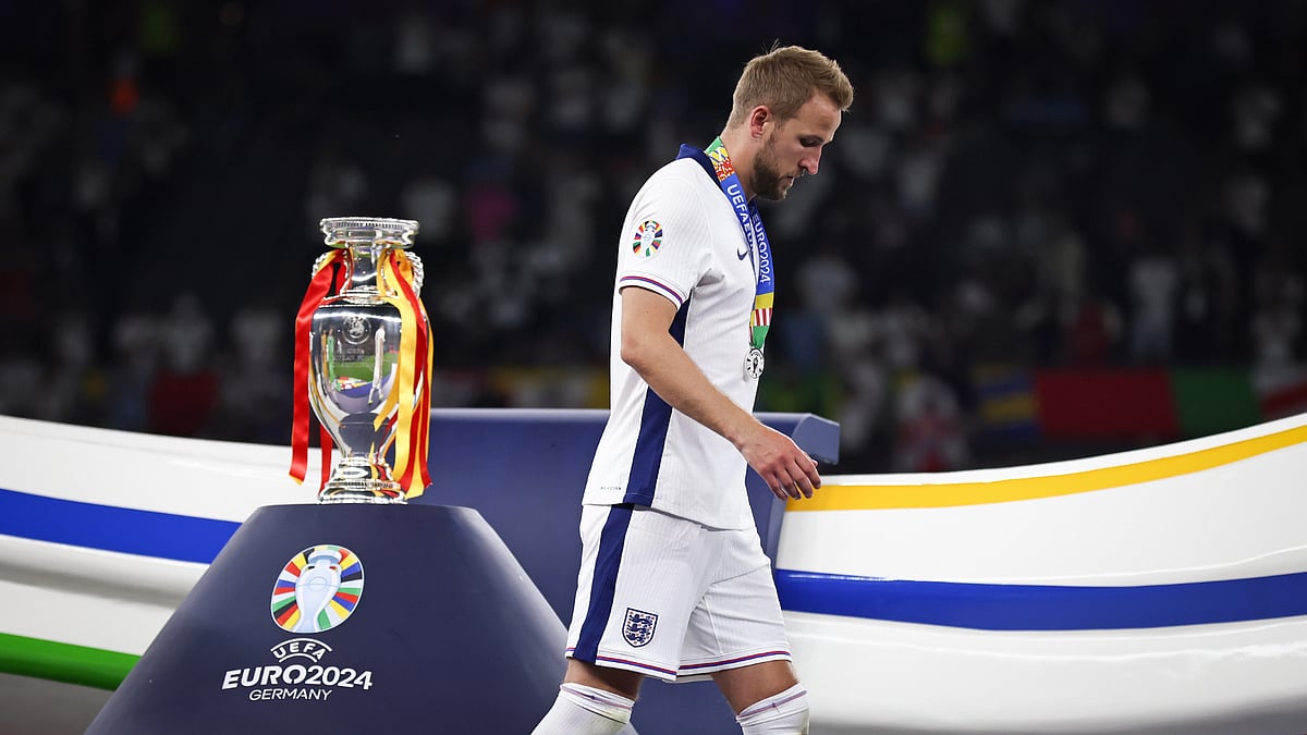 Harry Kane has penned an emotional message to England fans following their Euro 2024 final defeat. - null