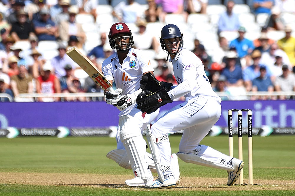 England Vs West Indies_Cricket_2nd Test match_Day 2_photo_10