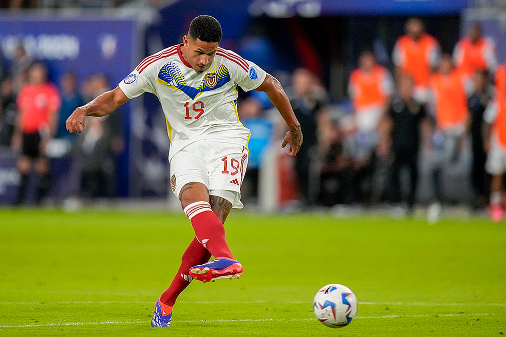 2024 Copa America Soccer Jamaica vs Venezuela Pics_4
