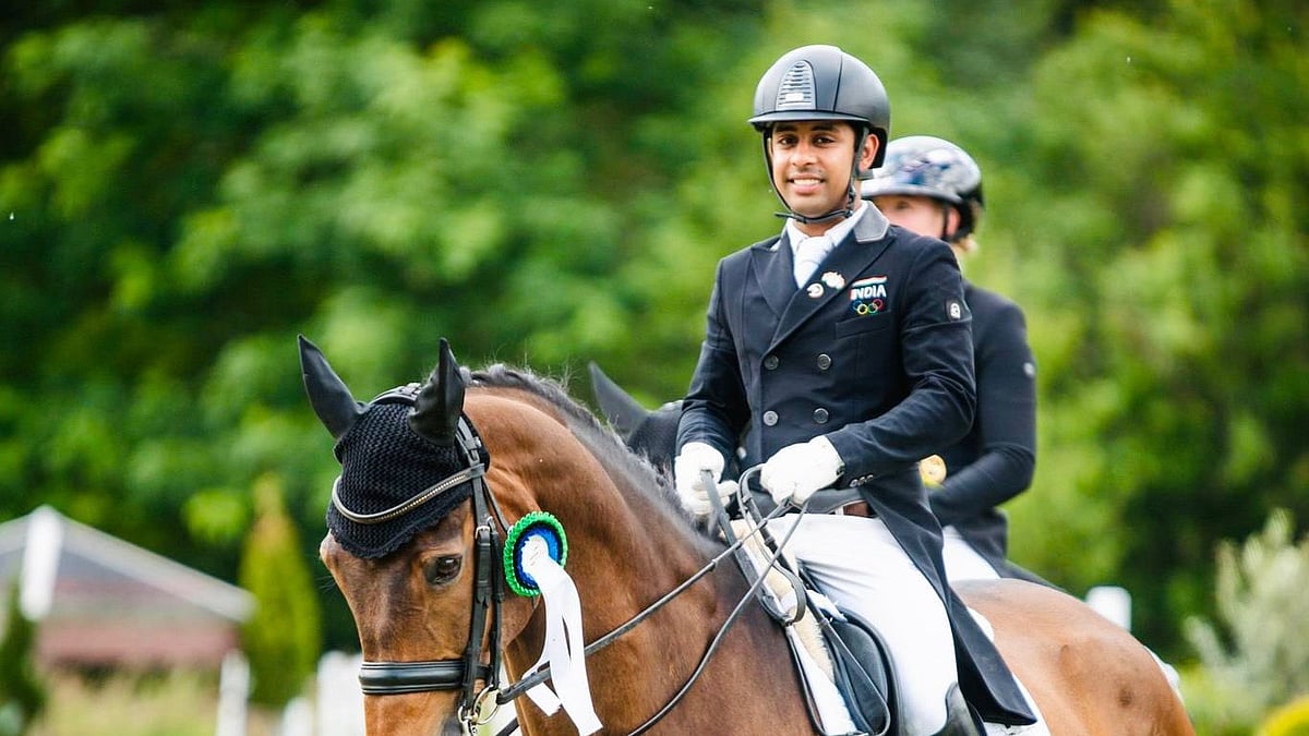 Anush Agarwalla Paris Olympic Games 2024 X.
