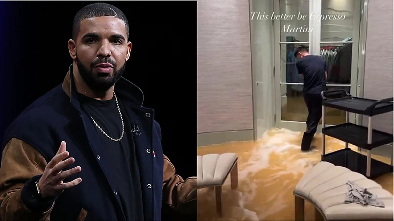 Drake's mansion flooded by Toronto rains - X