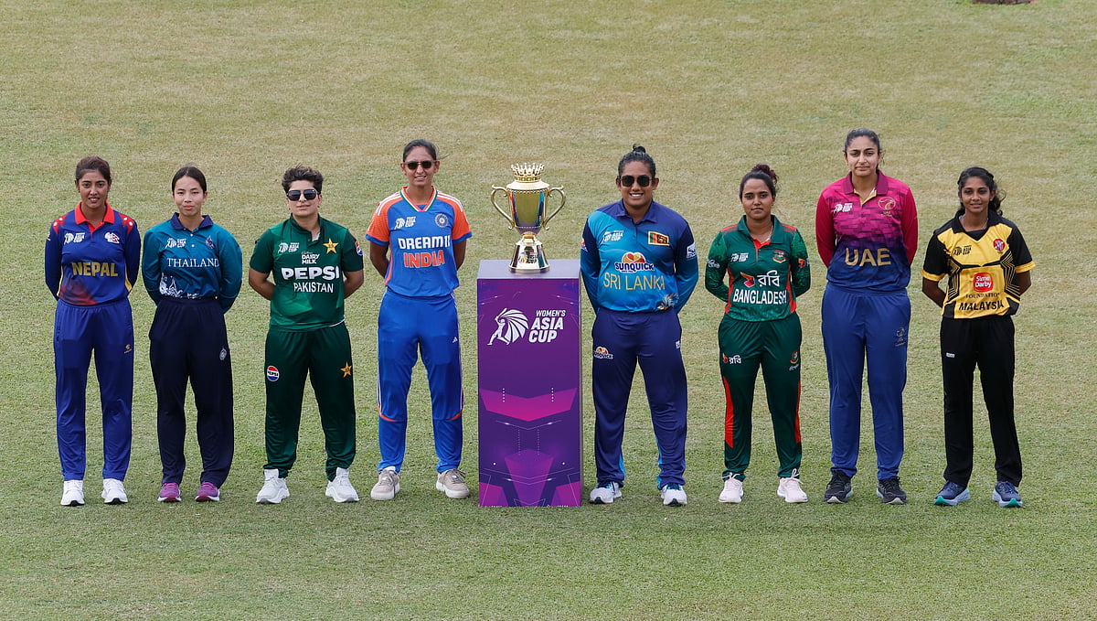 Captains ahead of the Women's Asia Cup 2024. - X/BCCIWomen