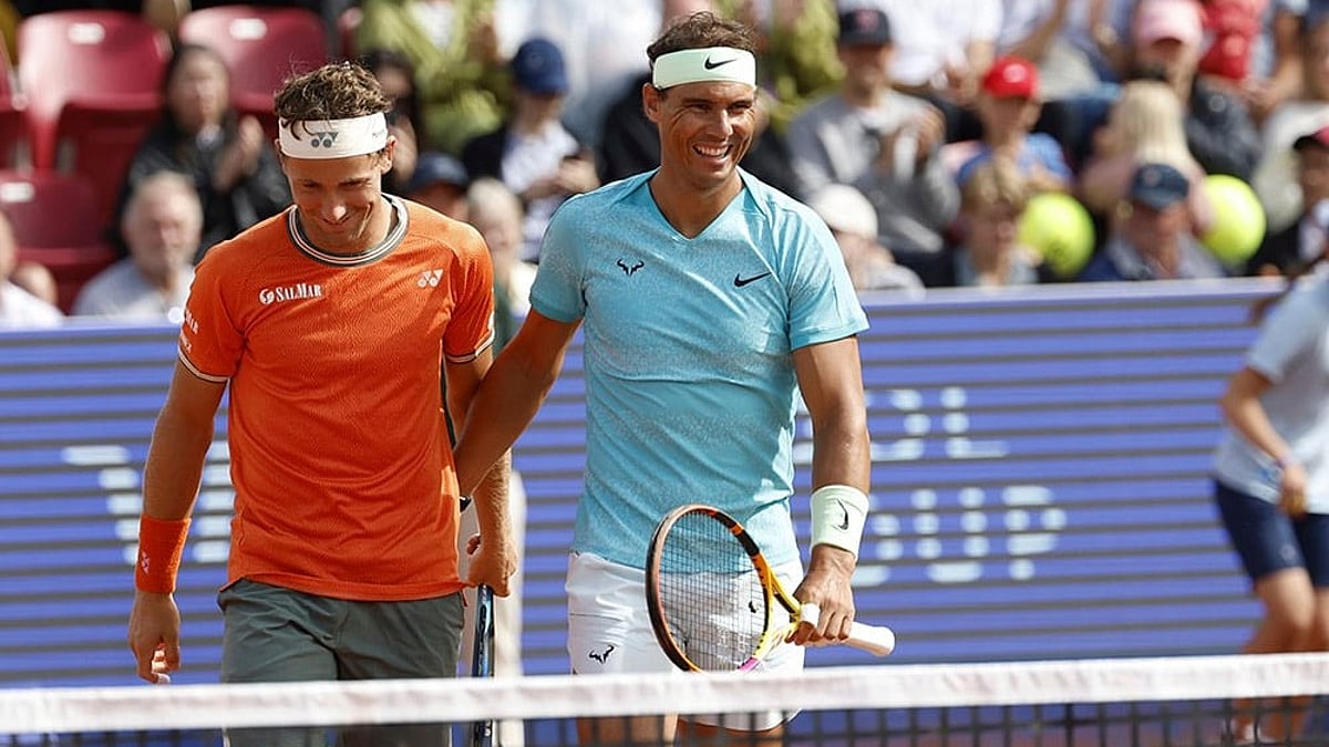 Rafael Nadal at Sweden Tennis Nordea Open photo gallery_4