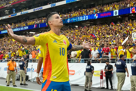 Copa America Soccer Colombia vs Panama