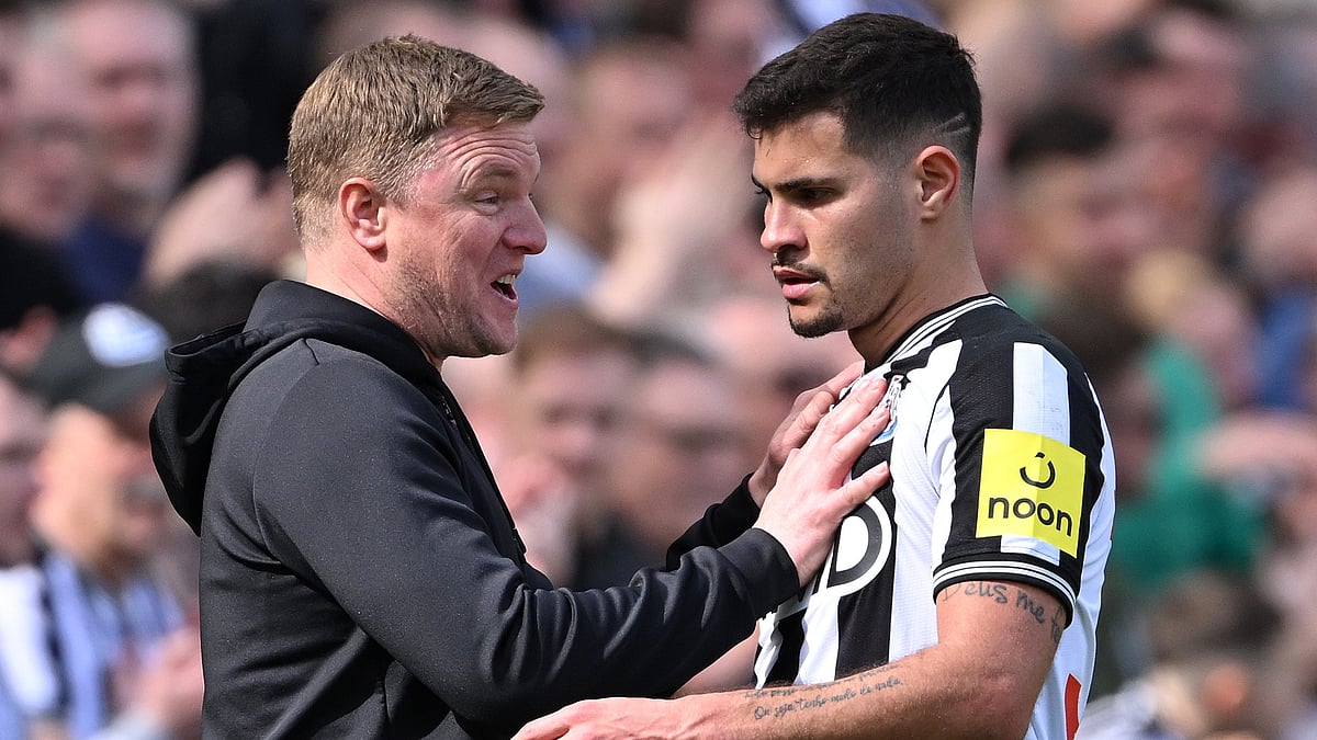 Eddie Howe and Bruno Guimaraes have both been linked with moves