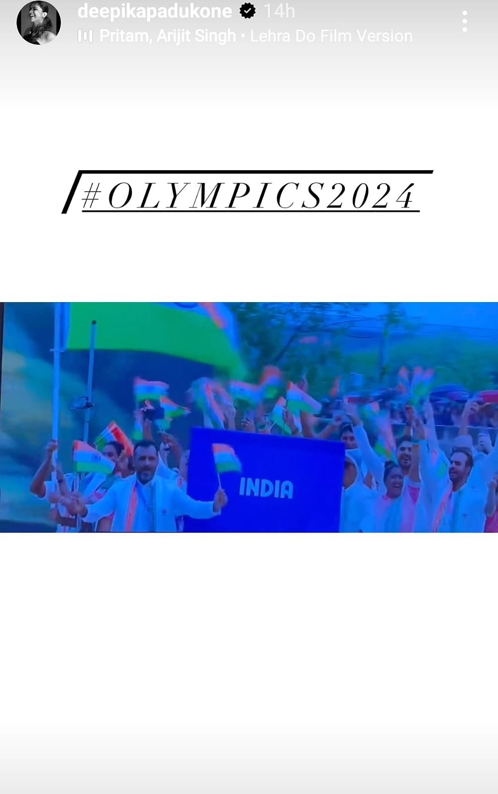 Deepika Padukones post