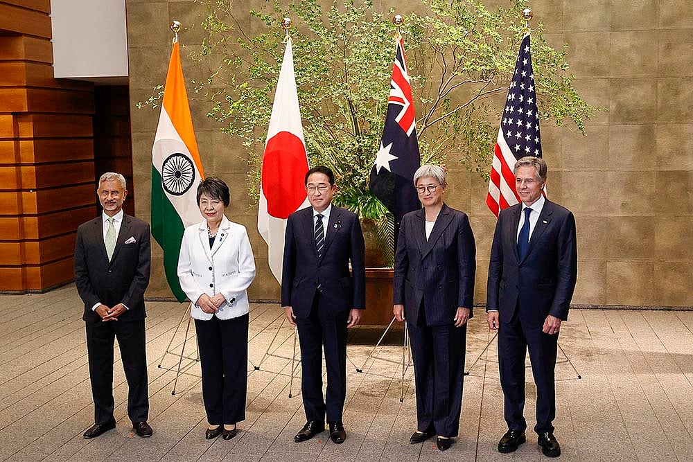 Subrahmanyam Jaishankar during Quad foreign ministers meeting in Tokyo