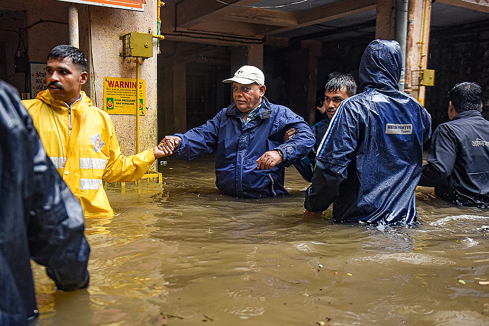 Photo: PTI : Weather: Rains in Pune