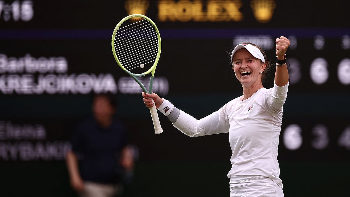Barbora Krejcikova paid tribute to Jana Novotna after her semi-final win at Wimbledon