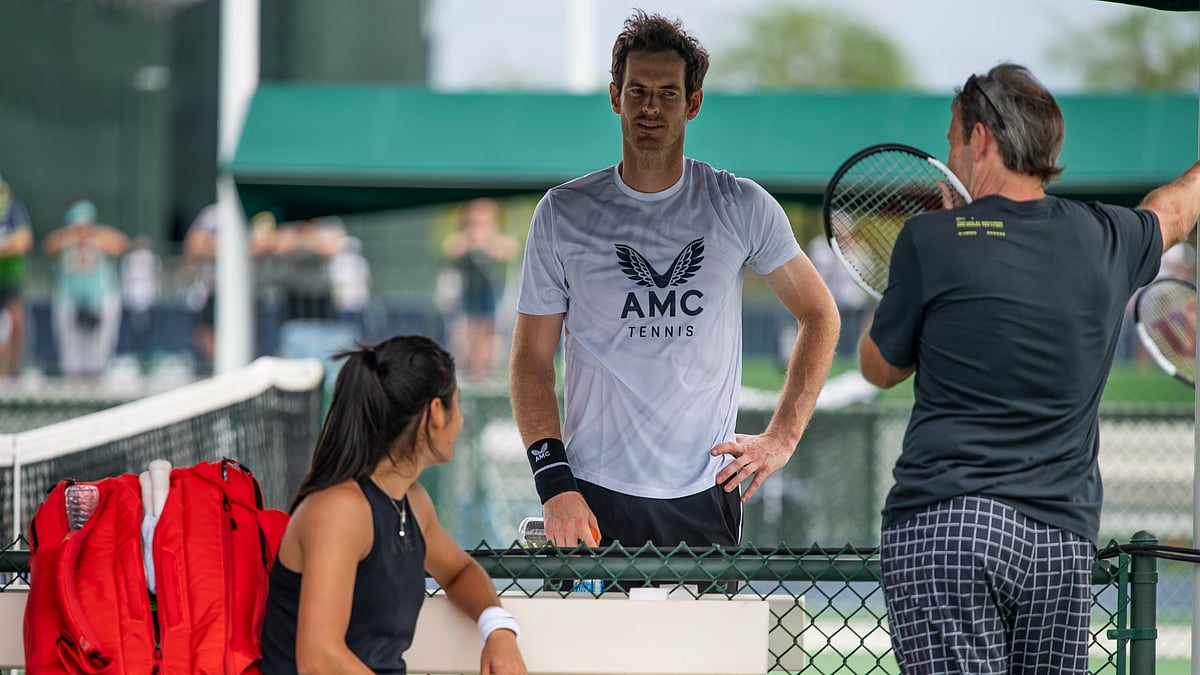 Emma Raducanu had been due to team up with Andy Murray at SW19 - null