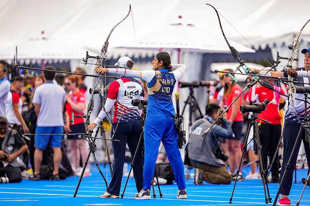 Women Archery Team_At Paris Summer Olympic Games 2024_2