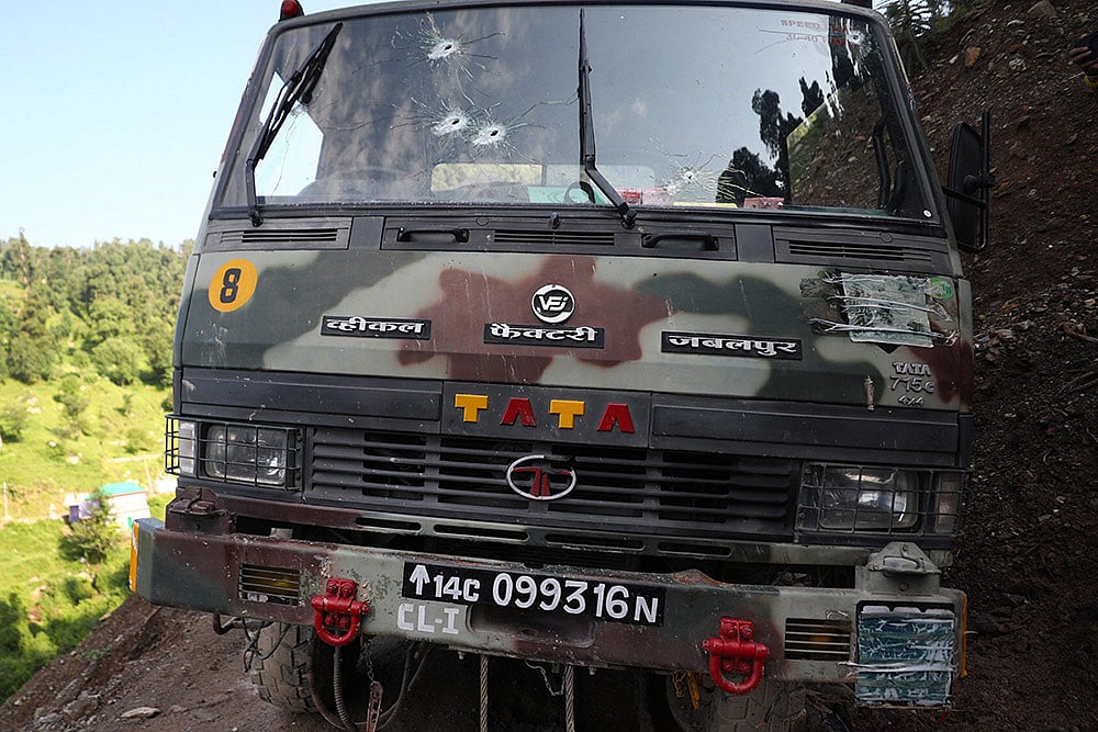 Terrorist attack on an Army convoy in Kathua photo gallery_7