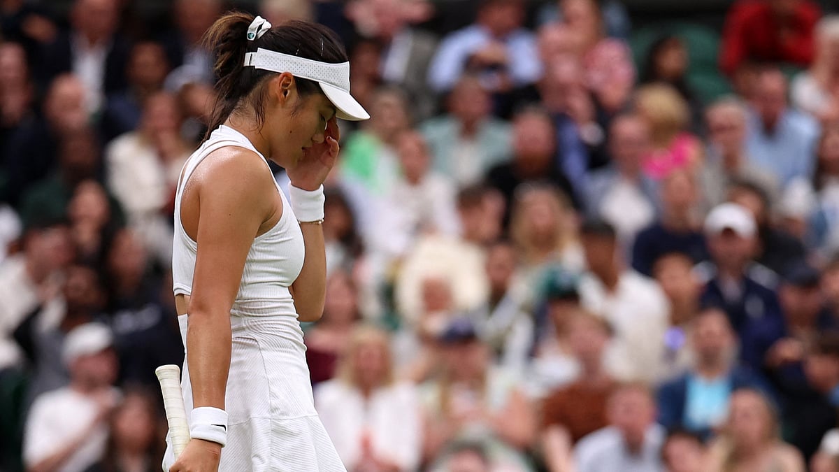 Emma Raducanu bowed out of Wimbledon in the fourth round.