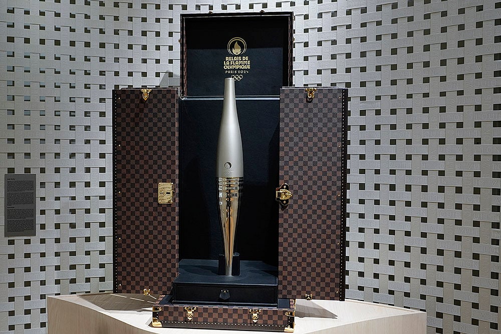 Olympics related items designed by the luxury brand at LVMH Pavilion in Paris_2