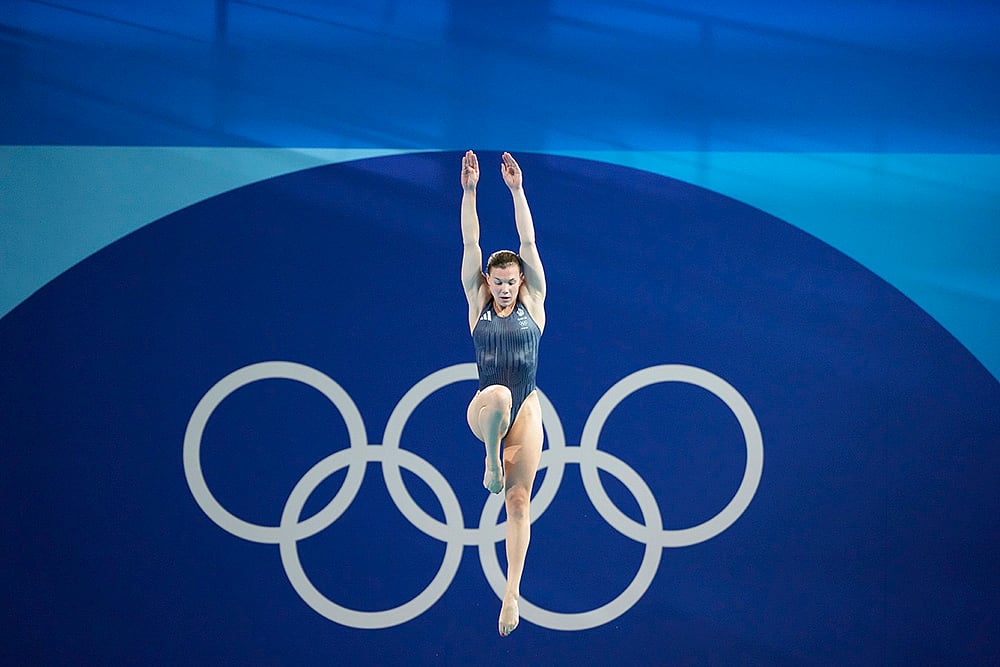2024 Paris Summer Olympics_ Grace Reid during Diving Training session_9
