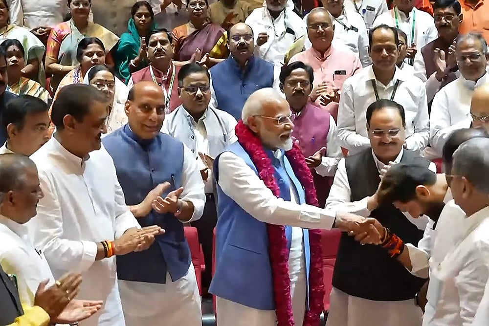 NDA Parliamentary Party meeting